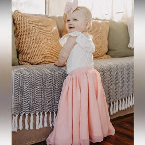 Aurora maxi shirt- blush